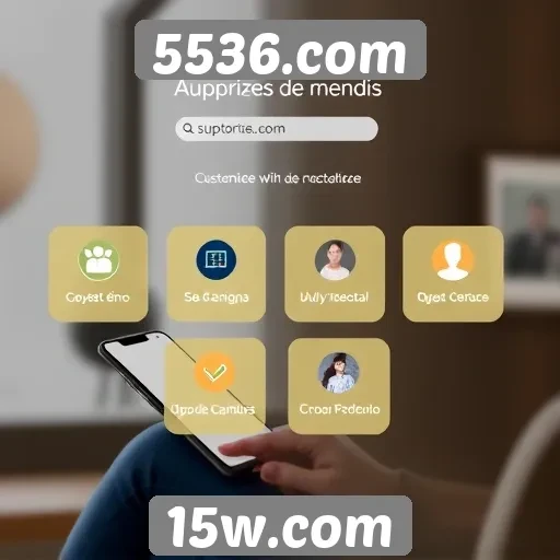 Visão geral das funcionalidades do 5536.com