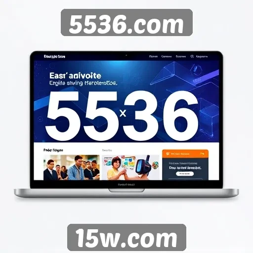 Interface do usuário do site 5536.com é bem avaliada